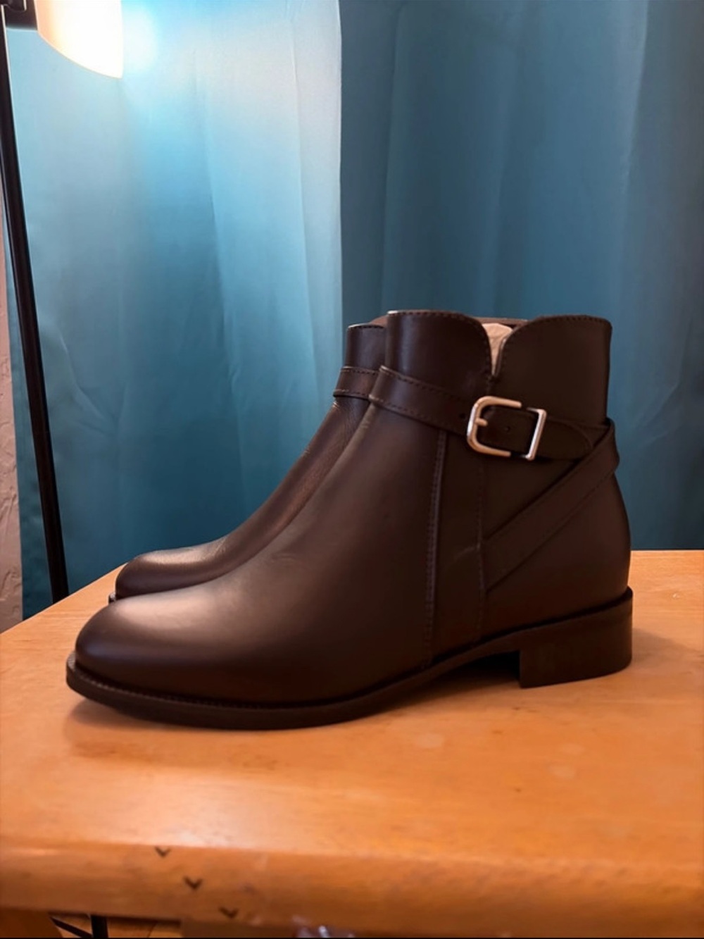 La Canadienne Suri Waterproof Ankle Boots - chocolate brown